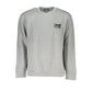 Cavalli Class Grigio Polyester Men Sweatshirt
