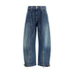 PINKO Blue Cotton Jeans Denim
