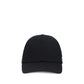 Courrèges Black Cotton Cap (Baseball Hat)
