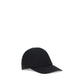 Courrèges Black Cotton Cap (Baseball Hat)