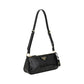 Prada Black Calf Leather Bos Taurus Shoulder Bag