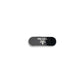 Prada Black Brass Hair Clip