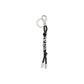 Prada Black Recycled Polyamide Keychain