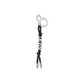 Prada Black Recycled Polyamide Keychain