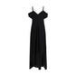 Saint Laurent Black Viscose Casual Dress