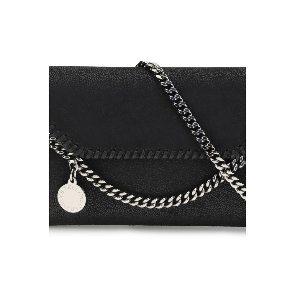 Stella McCartney Silver Polyester Clutch Bag
