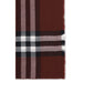 Burberry Bordeaux Wool Scarf