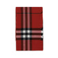 Burberry Red Wool Scarf