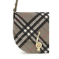 Burberry Gray Fabric Shoulder Bag