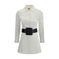 Balenciaga White Cotton Casual Dress