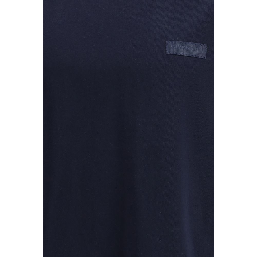 Givenchy Blue Cotton T-Shirt