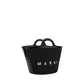 Marni Black Cotton Shoulder Bag