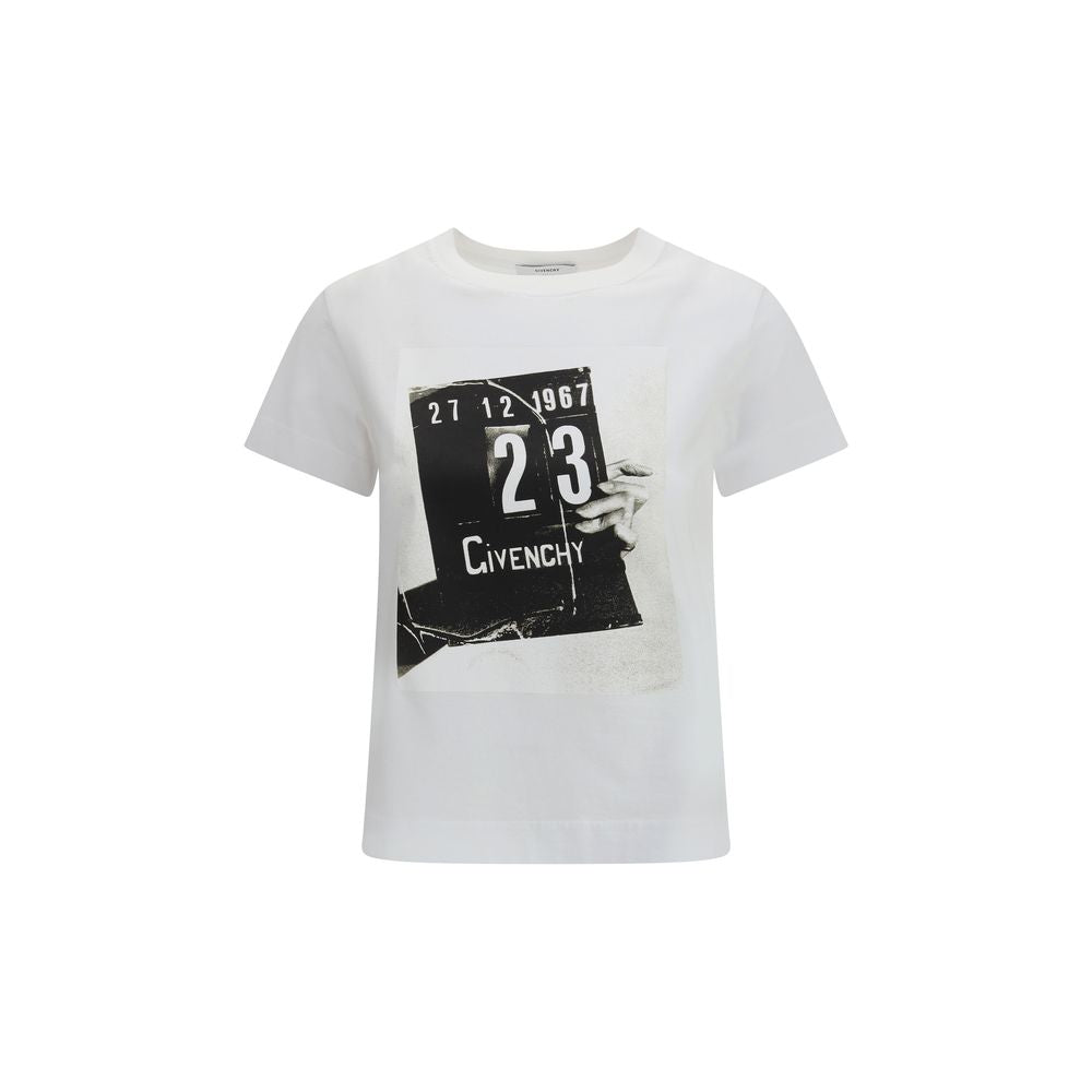Givenchy White Cotton T-Shirt