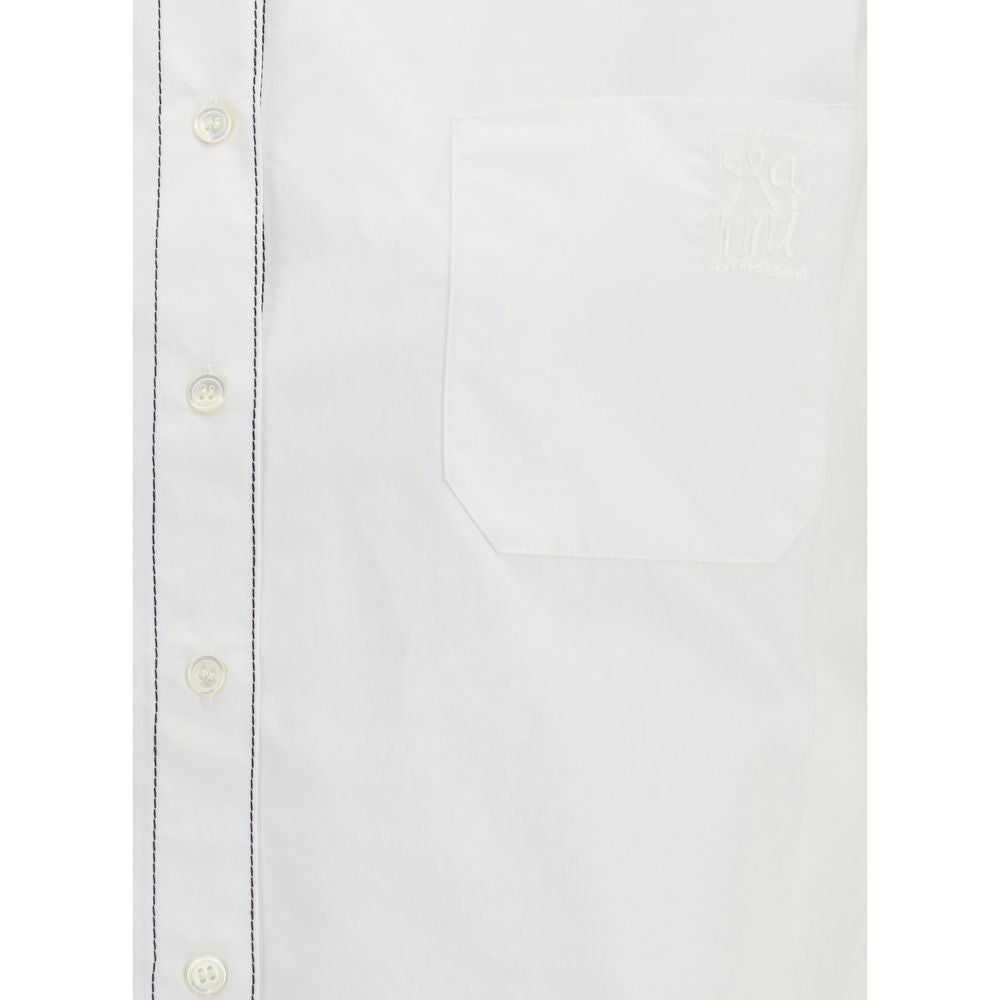 Marni White Cotton Shortsleeve Shirt