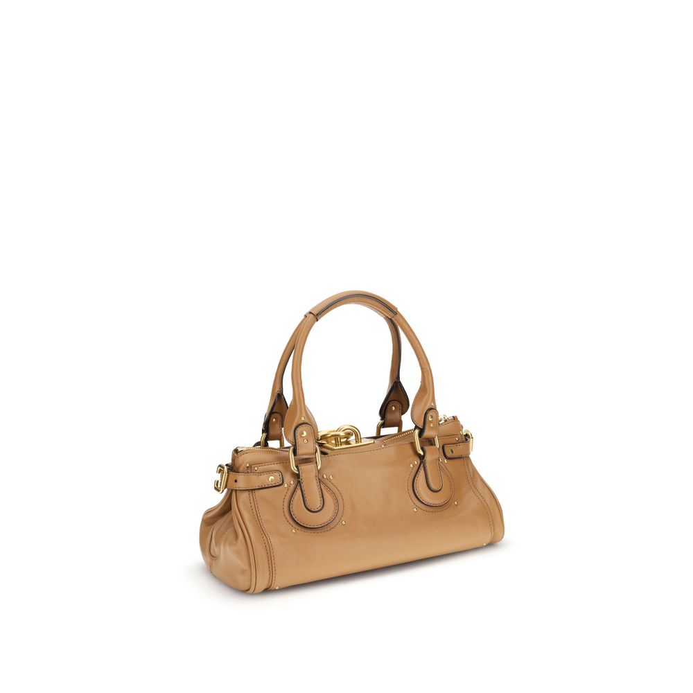 Chloé Brown Buffalo Leather Shoulder Bag