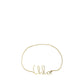 Chloé Gold Brass Thin Belt
