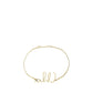 Chloé Gold Brass Thin Belt
