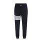 Thom Browne Blue Cotton Joggers (Workout Pants)
