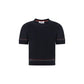 Thom Browne Black Cotton T-Shirt
