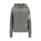 Thom Browne Gray Cotton Sweatshirt