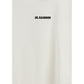 Jil Sander Cream Cotton T-Shirt