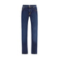 Jacob Cohen Blue Cotton Slim Fit Jeans