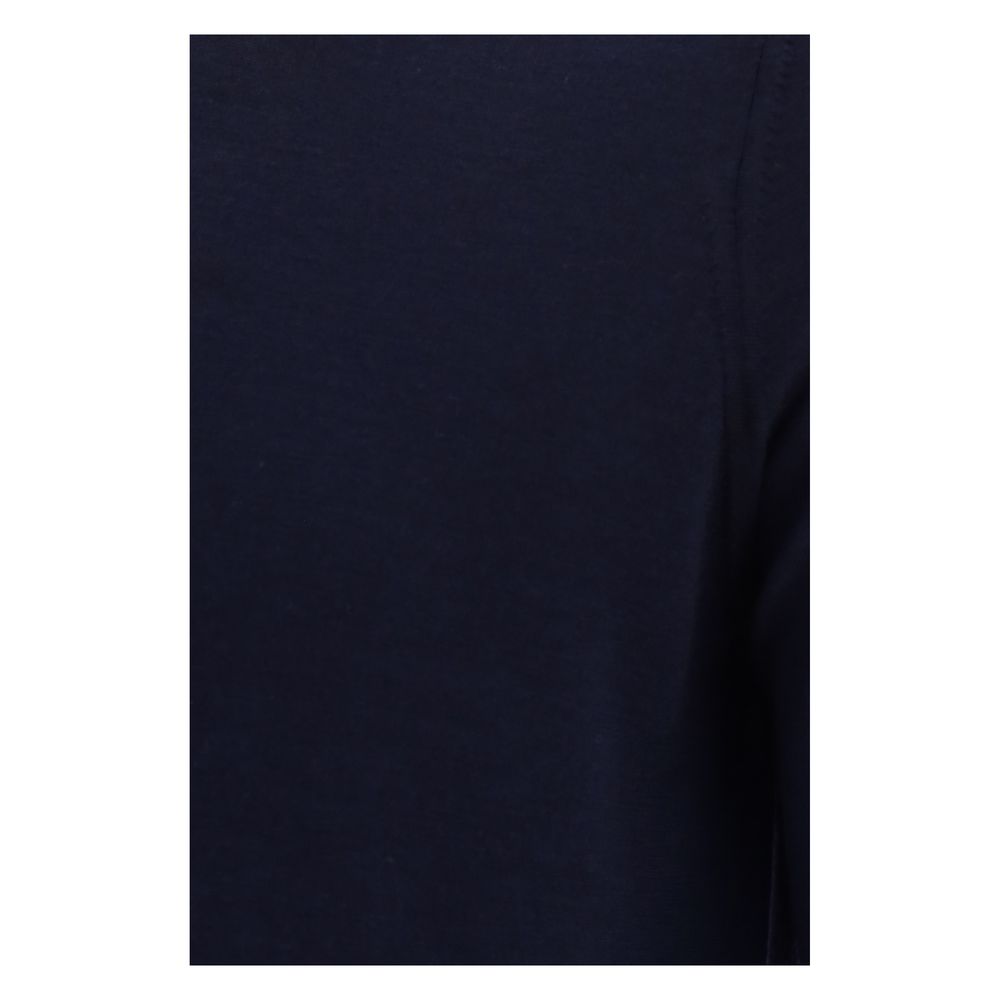 Brunello Cucinelli Blue Fleece Wool Sweatshirt
