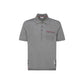 Thom Browne Gray Cotton Polo Shirt