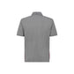 Thom Browne Gray Cotton Polo Shirt