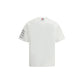 Thom Browne White Cotton T-Shirt