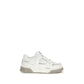 Represent White Calf Leather Bos Taurus Sneakers