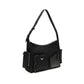 MCM Black Fabric Shoulder Bag