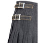 Prada Gray Mohair Long Skirt