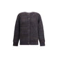 Prada Brown Merino Wool Cardigan