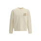 Maison Kitsuné Cream Wool Sweatshirt