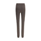 Rick Owens Gray Fleece Wool Leggings