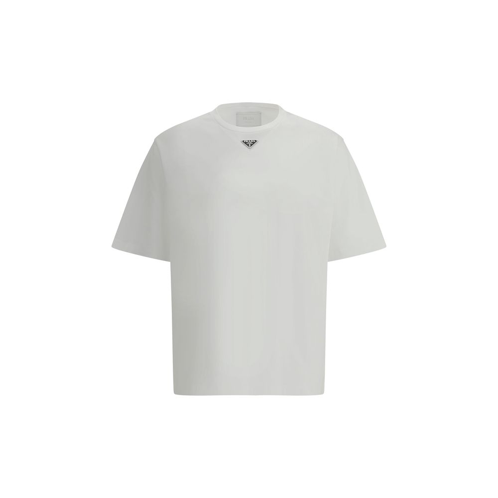 Prada White Cotton T-Shirt