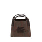 Etro Brown Fabric Handbag