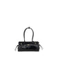Prada Black Calf Leather Bos Taurus Shoulder Bag