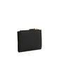 Prada Black Calf Leather Bos Taurus Wallet