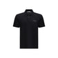 Givenchy Black Cotton Polo Shirt