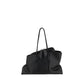 The Attico Black Calf Leather Bos Taurus Shoulder Bag