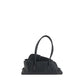 The Attico Black Calf Leather Bos Taurus Shoulder Bag