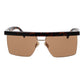 Max Mara Brown Plastic Sunglasses
