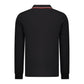 Norway 1963 Black Cotton Men Polo Shirt