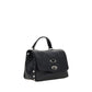 Zanellato Black Calf Leather Bos Taurus Shoulder Bag