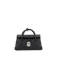 Zanellato Black Calf Leather Bos Taurus Shoulder Bag