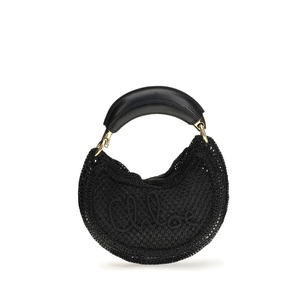 Chloé Black Viscose Shoulder Bag