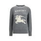 Burberry Gray Wool Sweatshirt