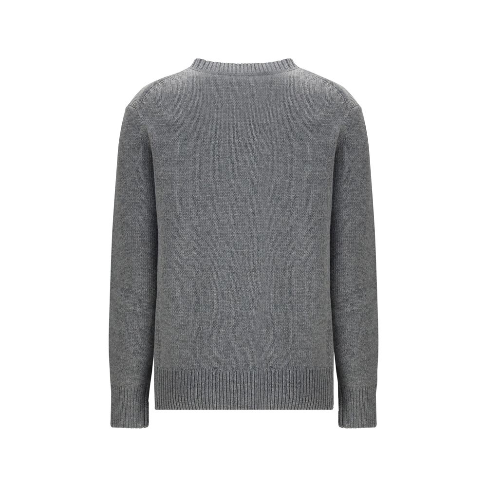 Burberry Gray Wool Sweatshirt
